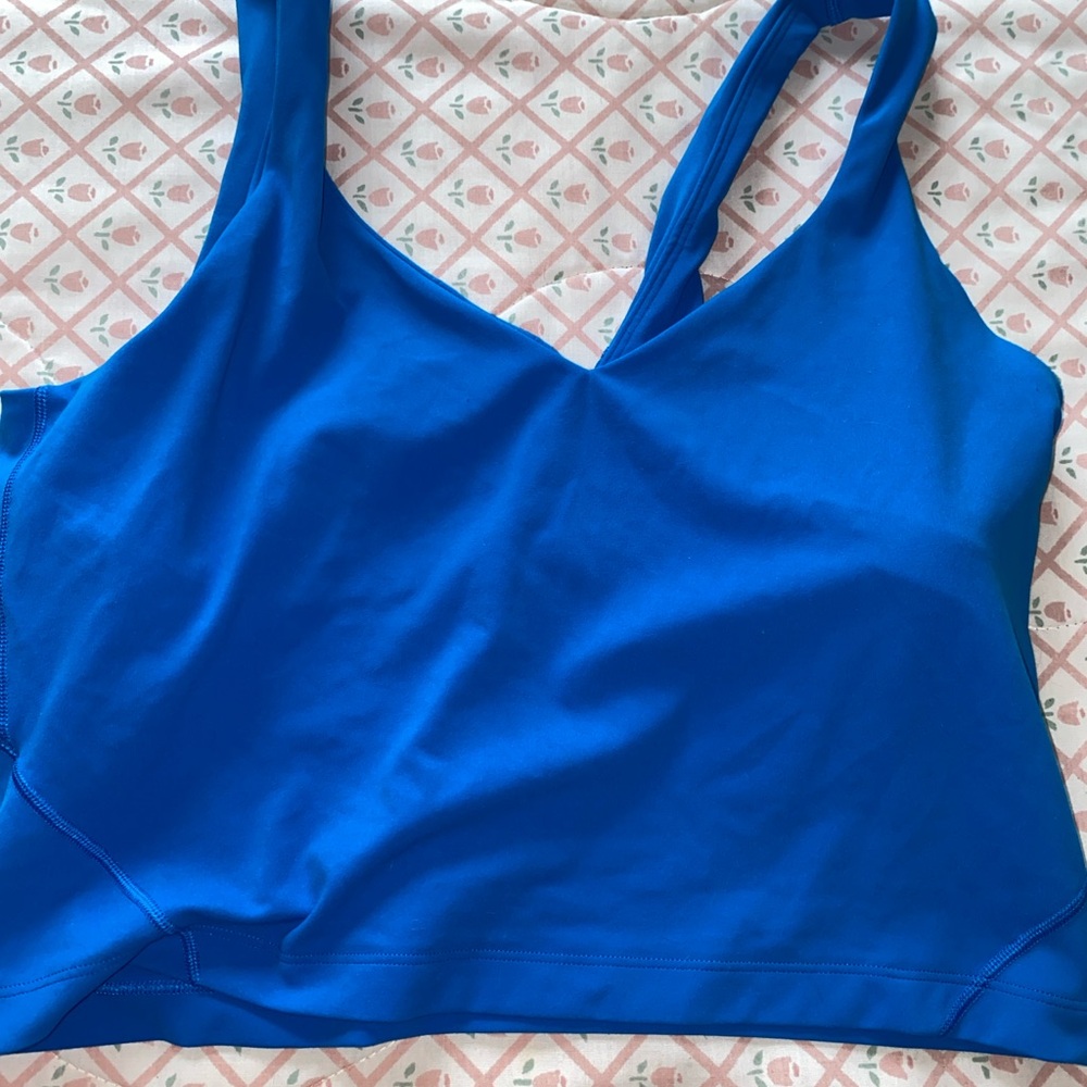 Lululemon Athletica Poolside Blue Align Tank